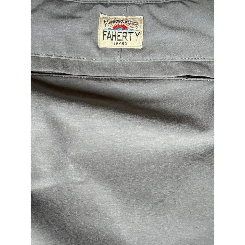 Faherty All Day Shorts in Gray Size 31